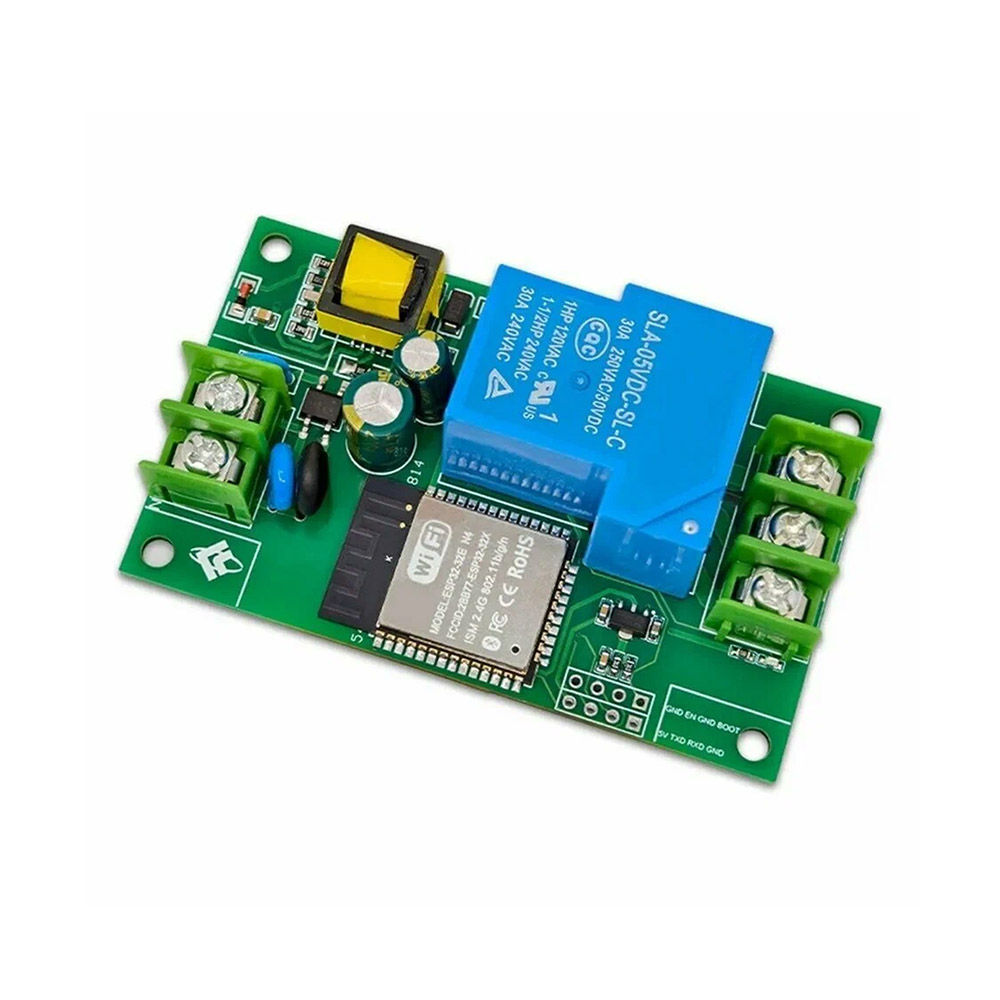 ESP32-реле с питанием 220 В